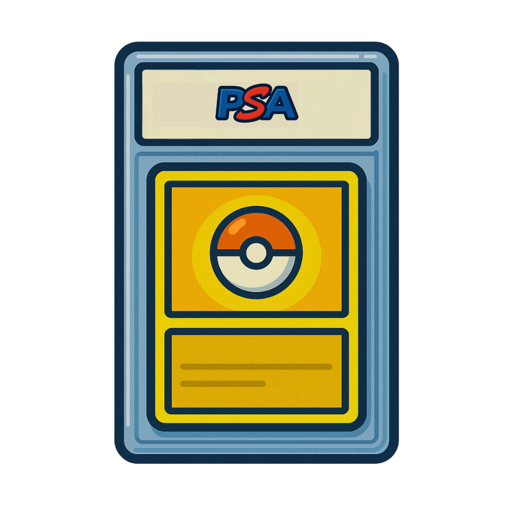 PSA Pokémon Kartenhülle für Sammler und Fans.