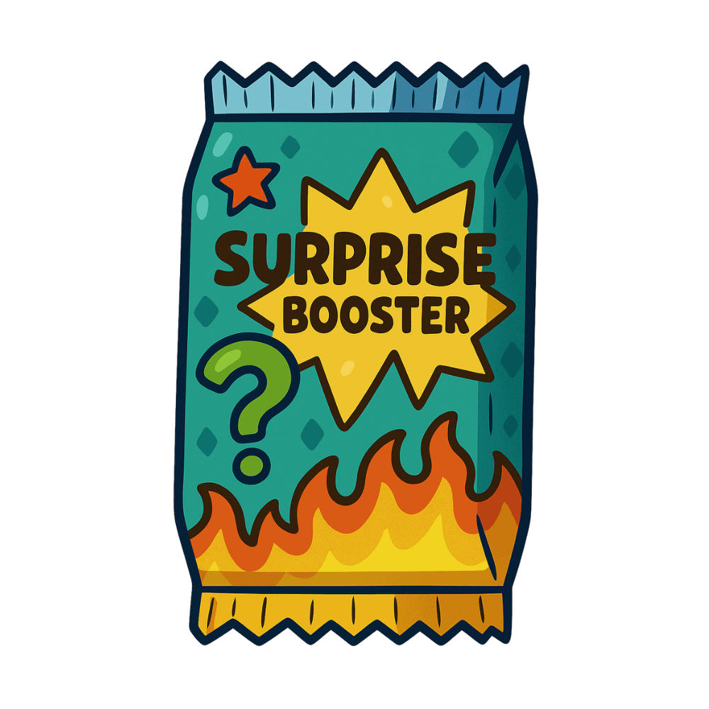 Beutel mit Überraschung Booster, buntes Design, Kinder Überraschungsspielzeug, Sammelkarte, Sammelobjekt, Spaß, Geschenk, Spielzeug, Kinder, Sammler, Überraschungsspielzeug.
