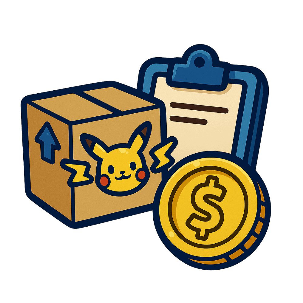 Haustier- und Pokémon-ähnliche Sammelkarten, digitales Sammelfenster, Lamacards Inspired Design.