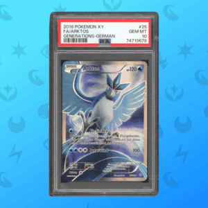 Arktos Pokémon Karte, PSA 10, perfekte Seltenheit, Günstig, Sammlerstück, ideal für Fans und Investoren.