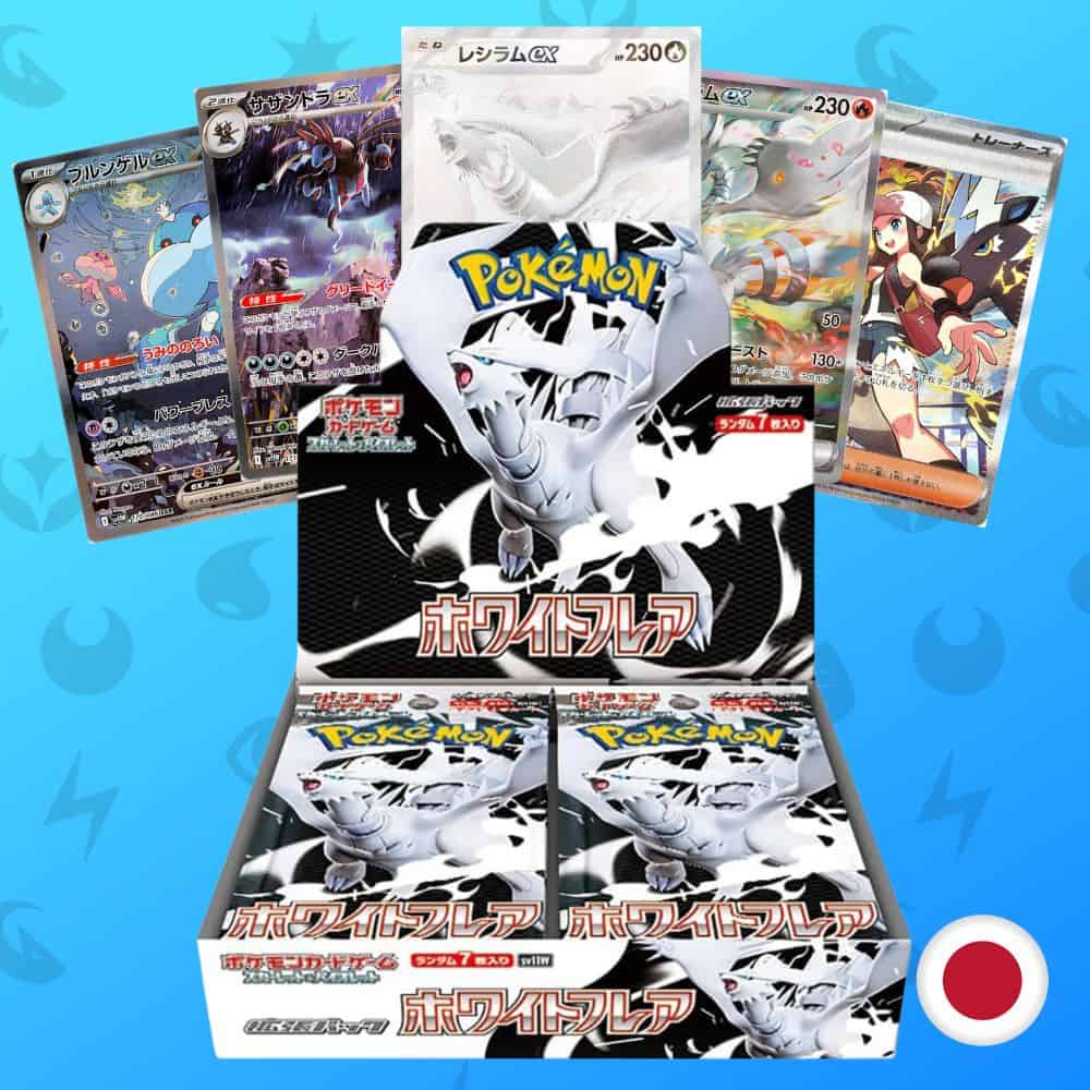 white flare-display-pokémon-lamacards