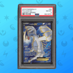 Pokémon-Legends: Pokémon XY Glurak EX Karte in PSA-Grading eingeschlossen.