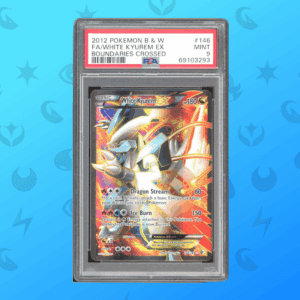 2012 Pokémon Black & White White Kyurem EX Sammelkarten, PSA 9, Schutzverpackung.