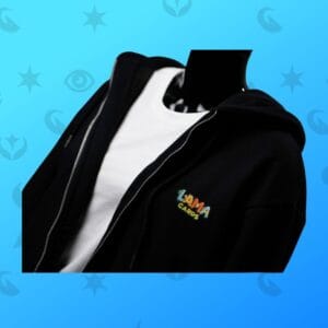 Hoodie Lamacards, Zipper Lamacards, Sweatshirtjacke Lamacards