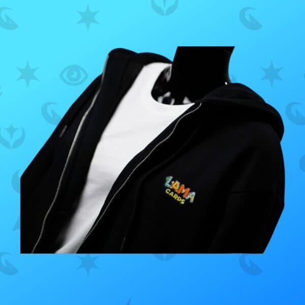 Hoodie Lamacards, Zipper Lamacards, Sweatshirtjacke Lamacards