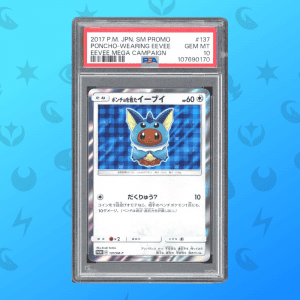 Poncho-Wearing Eevee Promo - Mega Campaign Promo | PSA10