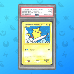 Surfendes Pikachu Holo - Rising Rivals (DE) | PSA9