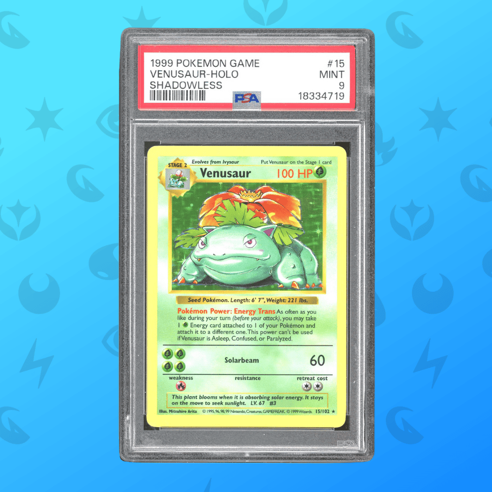 Venusaur Holo Shadowless - Base Set (ENG) | PSA9